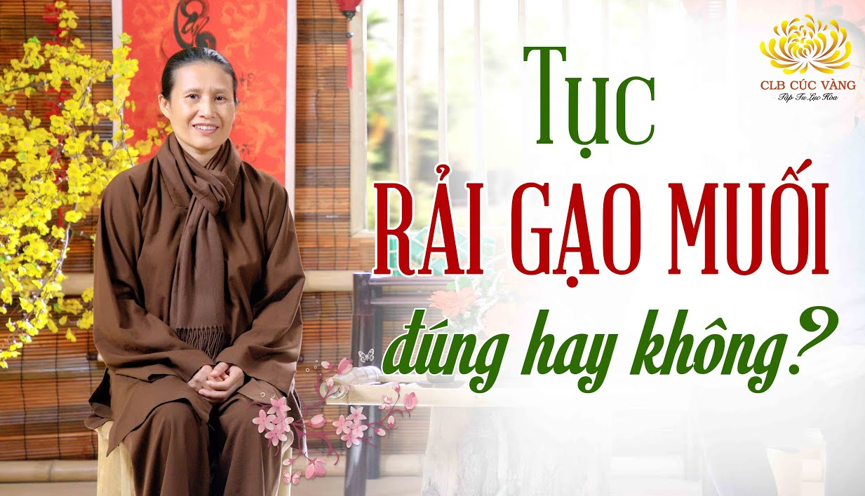 Biến hóa năng lượng trong nghi lễ cúng gạo muối